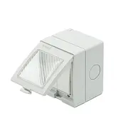 Intrerupator dublu cap scara aplicat pentru exterior IP55 Tosyco