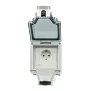 Priza schuko simpla pentru exterior IP66 Tosyco