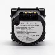 Modul intrerupator simplu cu touch (tactil) din sticla 500W Tosyco Eco