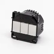 Modul intrerupator triplu cu touch (tactil) din sticla 500W Tosyco Eco