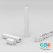 Kit sina pentru perdele / draperii extensibila 2.5m-4.5m automarizare cu motor electric smart Zigbee ML40 cu acumulator Tosyco si telecomanda compatibil cu Tuya, Google Home, Amazon Alexa