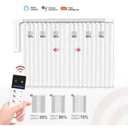 Kit sina pentru perdele / draperii extensibila 2.2m-4m automarizare cu motor electric smart WIFI MP82 Tosyco si telecomanda compatibil cu Tuya, Google Home, Amazon Alexa