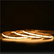 Banda LED COB 480LED/m 24V lumina calda 3000K 10w/m 5m Tosyco