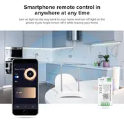 Controler banda LED Monocolor SMART WIFI C01W Tosyco compatibil cu Tuya, Google Home, Amazon Alexa