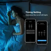 Controler banda LED Monocolor SMART WIFI C01W Tosyco compatibil cu Tuya, Google Home, Amazon Alexa