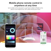 Controler banda LED RGBW SMART WIFI C04W Tosyco compatibil cu Tuya, Google Home, Amazon Alexa