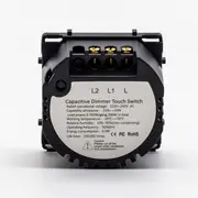 Modul intrerupator dimabil dublu cu touch (tactil) din sticla 700W Tosyco