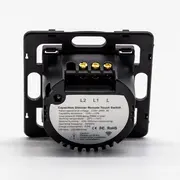 Modul intrerupator dimabil dublu RF433 cu touch (tactil) din sticla 700W Tosyco