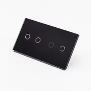 Intrerupator dublu + dublu cu touch (tactil) din sticla 1000W Tosyco