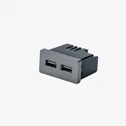 Modul incarcator 2 x USB 2.4A 1/2 Tosyco