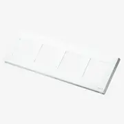 Rama priza cvadrupla din plastic Tosyco