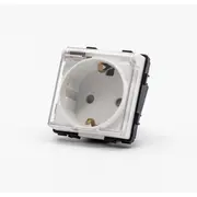 Modul priza schuko cu capac protectie Tosyco