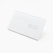Panou intrerupator triplu + triplu cu touch (tactil) din sticla Tosyco