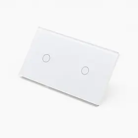 Intrerupator simplu + simplu cu touch (tactil) din sticla 1000W Tosyco