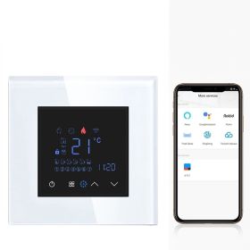 Termostat ambiental pentru centrala termica smart Zigbee Tosyco compatibil cu Tuya, Google Home, Amazon Alexa