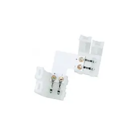 Conector L banda LED monocolor 2 PIN 8mm