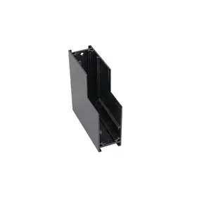 Conector vertical de colt 90° pentru sina magnetica aplicata/suspendata Tosyco