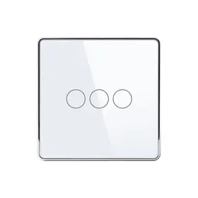 Telecomanda touch tripla tip intrerupator Scene Switch Zigbee Tosyco