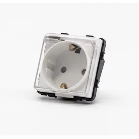 Modul priza schuko cu capac protectie Tosyco