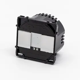 Modul intrerupator dimabil dublu cu touch (tactil) din sticla 700W Tosyco