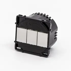 Modul intrerupator triplu cu touch (tactil) din sticla 1000W Tosyco