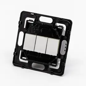 Modul intrerupator triplu RF433 cu touch (tactil) din sticla 1000W Tosyco
