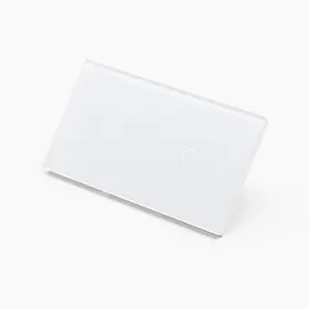 Panou intrerupator simplu + simplu cu touch (tactil) din sticla Tosyco