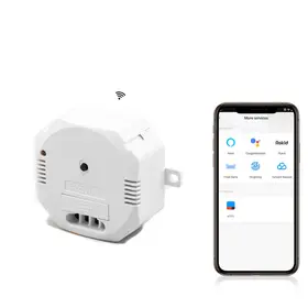 Releu WIFI Tosyco compatibil cu Tuya, Google Home, Amazon Alexa