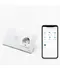 Intrerupator dublu smart WIFI 1000W + priza schuko smart WIFI cu rama din sticla Tosyco compatibil cu Tuya, Google Home, Amazon Alexa