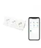 Priza schuko smart Zigbee tripla cu rama din sticla, monitorizare consum Tosyco compatibila cu Tuya, Google Home, Amazon Alexa