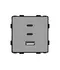 Modul priza incarcator Fast Charge GaN 65W 1x USB Type-A 2x Type-C Tosyco