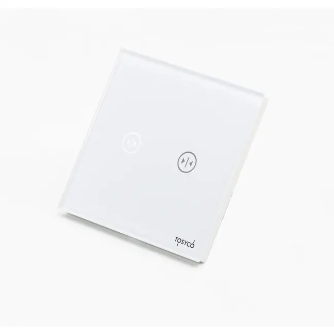 Intrerupator draperie / jaluzele cu touch (tactil) din sticla 600W Tosyco