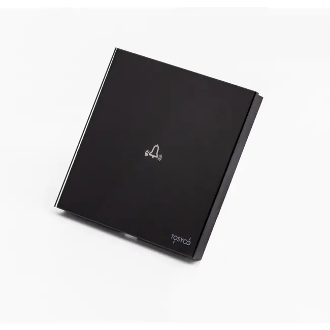 Panou intrerupator sonerie cu touch (tactil) din sticla Tosyco