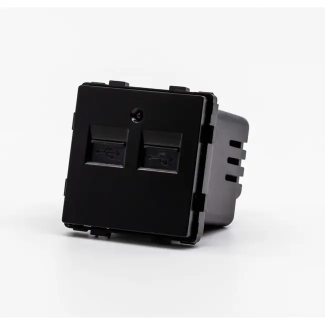 Modul incarcator 2 x USB 3.1A cu indicator LED Tosyco