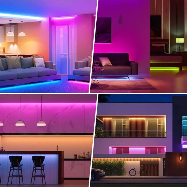 Controler banda LED RGBW SMART WIFI C04W Tosyco compatibil cu Tuya, Google Home, Amazon Alexa