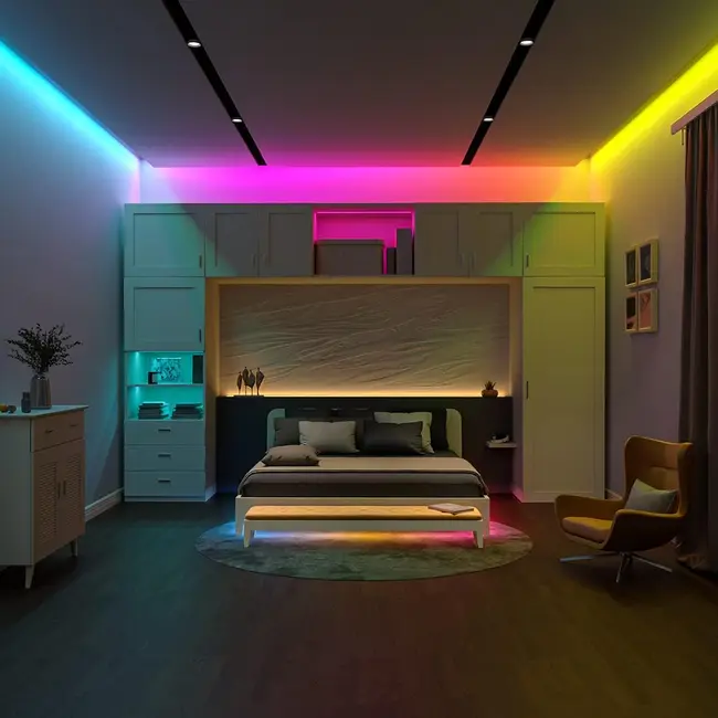 Controler banda LED RGB SMART WIFI C03W Tosyco compatibil cu Tuya, Google Home, Amazon Alexa