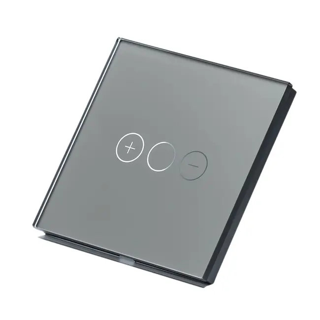 Panou intrerupator dimabil cu touch (tactil) din sticla Tosyco