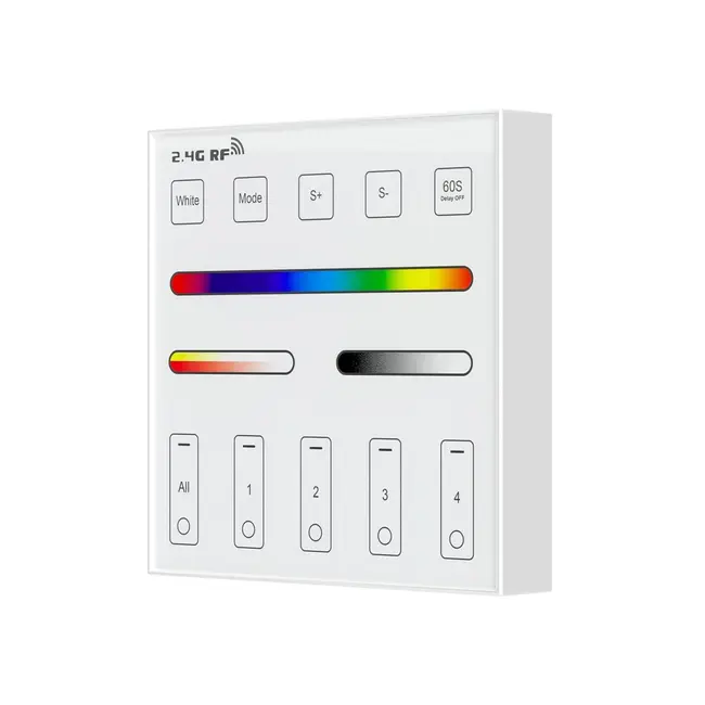 Telecomanda touch RF RGB / RGBW / RGBCCT WR02RF Tosyco