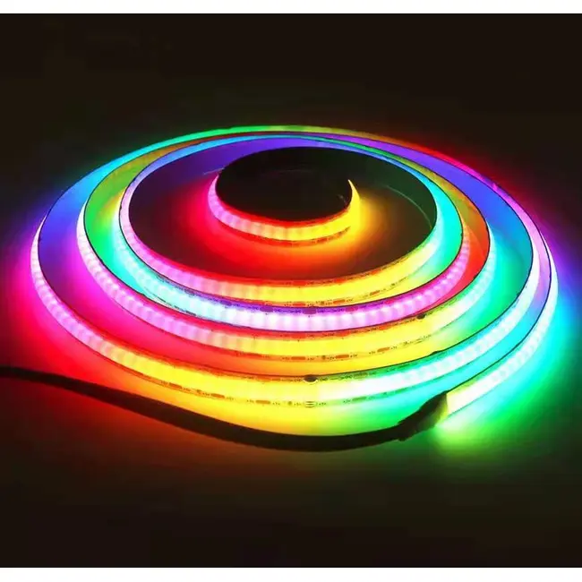 Banda LED digitala PIXEL COB RGB DREAM COLOR COB 720LED/m 24V 21w/m 10m Tosyco