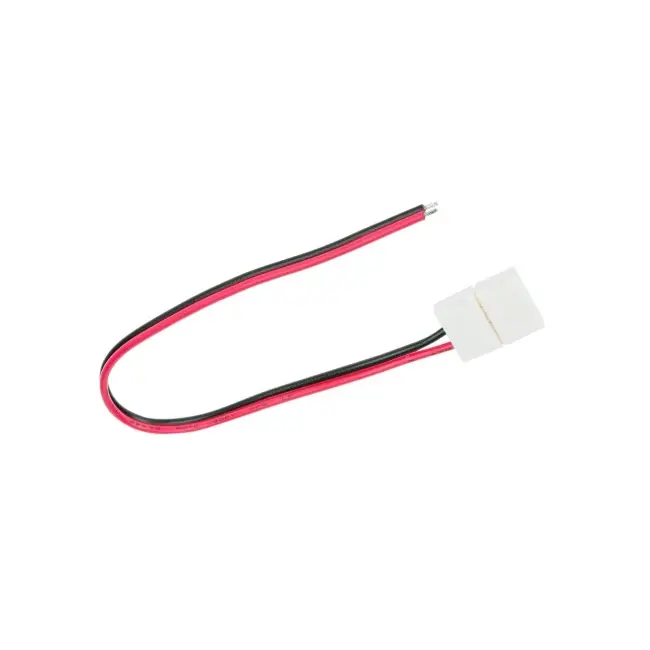 Conector + cablu banda LED monocolor 2 PIN 8mm