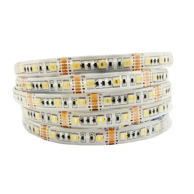 Banda LED 5050 RGBCCT 5 in 1 60LED/m 24V 24w/m 5m IP20 Tosyco