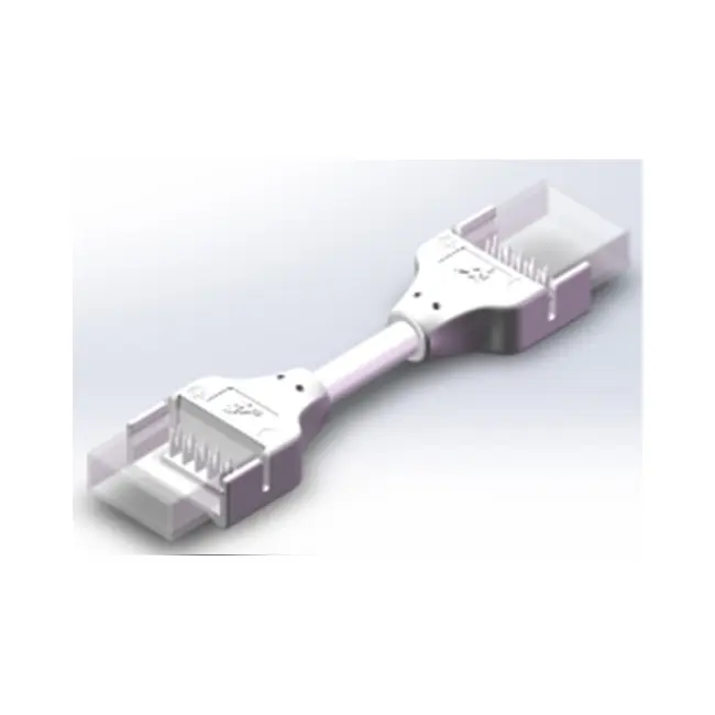 Conector + cablu + conector banda LED RGBW 5 PIN 10mm IP66