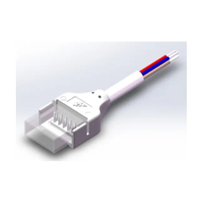 Conector + cablu banda LED RGB 5 PIN 12mm IP66