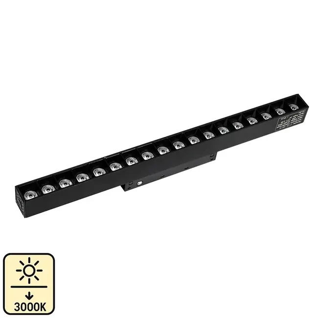 Proiector grila sina magnetica 18W 3000K 33cm 48V DC 1440Lm 24° Ra≥90 Tosyco