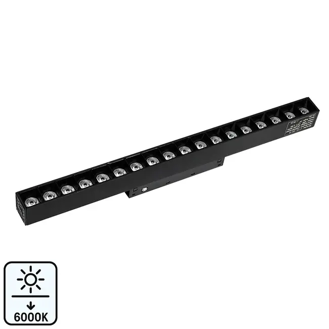 Proiector grila sina magnetica 18W 6000K 33cm 48V DC 1440Lm 24° Ra≥90 Tosyco