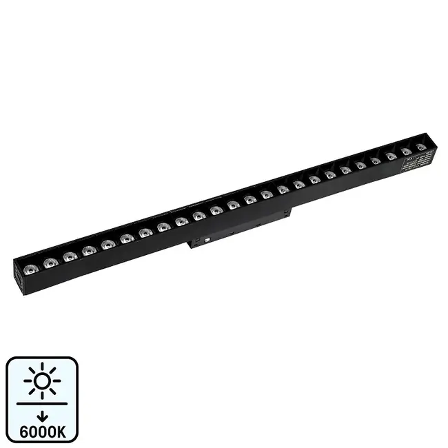 Proiector grila sina magnetica 24W 6000K 43cm 48V DC 1920Lm 24° Ra≥90 Tosyco