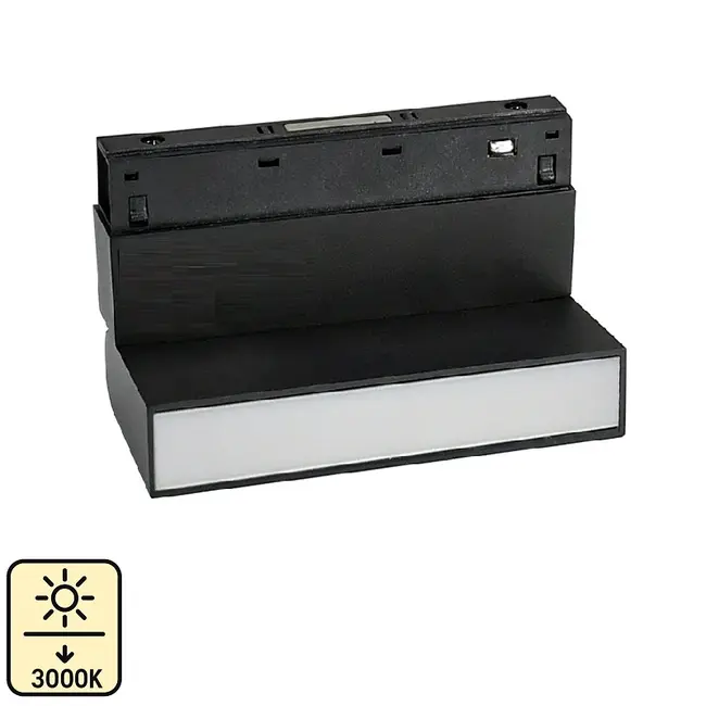 Proiector liniar orientabil sina magnetica 6W 3000K 11cm 48V DC 480Lm 120° Ra≥90 Tosyco