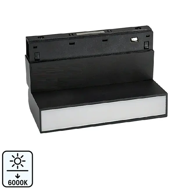Proiector liniar orientabil sina magnetica 6W 6000K 11cm 48V DC 480Lm 120° Ra≥90 Tosyco