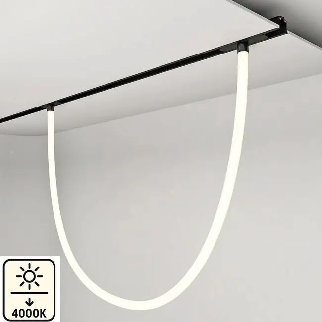 Proiector Neon Flex sina magnetica 16W 4000K 100cm 48V DC 1280 Lm Ra≥90 Tosyco