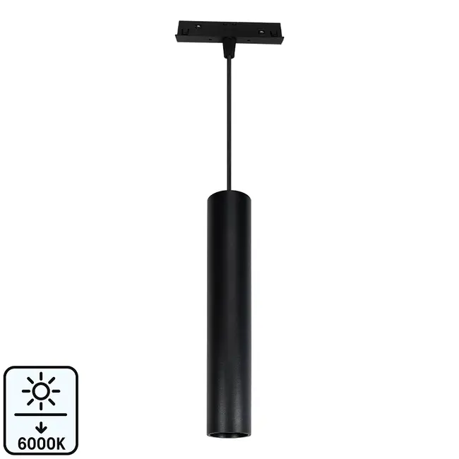 Spot tip pendul sina magnetica 10W 6000K 30cm 48V DC 800Lm 24° Ra≥90 Tosyco
